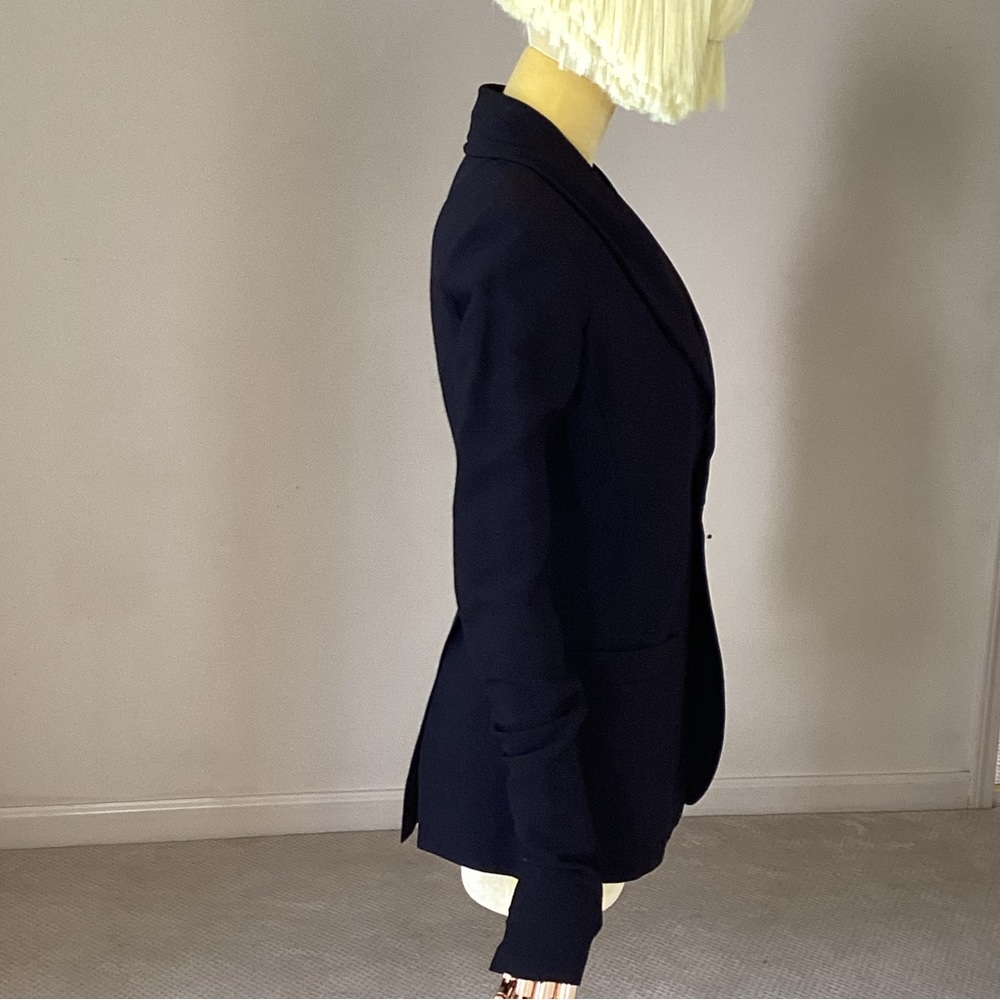 Rick Owens Black Shawl Collar Blazer SZ XS - Picture 2 of 5